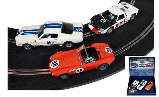 KEN MILES TRIPLE PACK SLOT 1:32 Scala 1:32 Scalextric