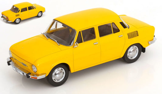 SKODA 100 1969 YELLOW 1:18 Scala 1:18 ModelCarGroup