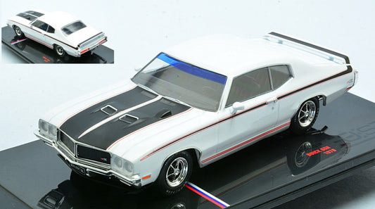 BUICK GSX 1970 WHITE/BLACK 1:43 Scala 1:43 Ixo Model