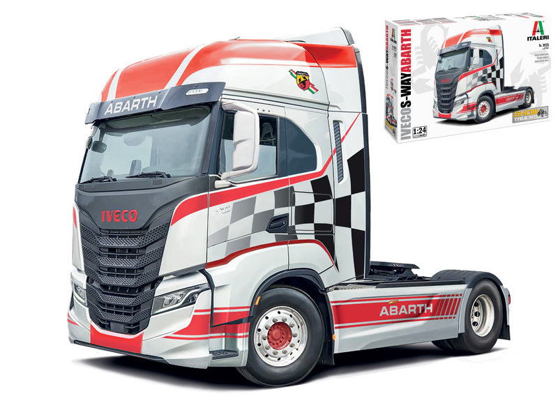IVECO S-WAY ABARTH (SHOW TRUCK) KIT 1:24 Scala 1:24 Italeri