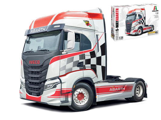 IVECO S-WAY ABARTH (SHOW TRUCK) KIT 1:24 Scala 1:24 Italeri