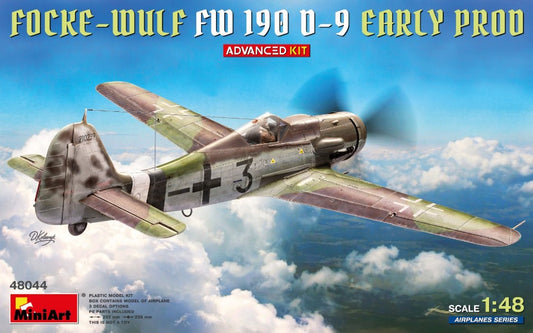 FOCKE-WULF Fw 190D-9 EARLY PROD.ADVANCED KIT 1:48 Scala 1:35 Miniart