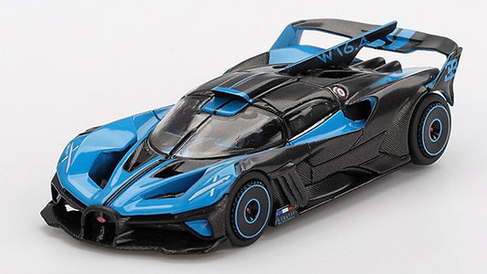 BUGATTI BOLIDE
PRESENTATION BLACK AND BLUE 2024 1:64 Scala 1:64 Mini GT