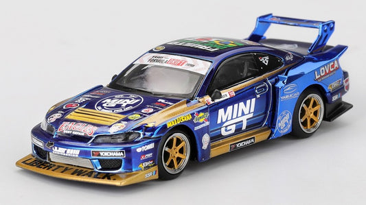 NISSAN SILVIA S15 LBSUPER
SILHOUETTE #555 TEAM MINI GT
LIBERTY WA 1:64 Scala 1:64 Mini GT