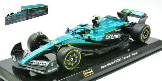 ASTON MARTIN AMR 25 N.14 2025 FERNANDO ALONSO SIGNATURE 1:24 Scala 1:24 Burago