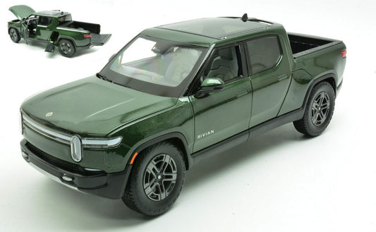RIVIAN R1T 2025 (0-100 2,5 sec) GREEN 1:18 Scala 1:18 Maisto