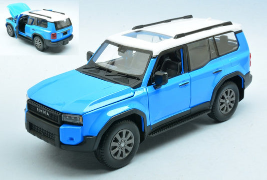 TOYOTA LAND CRUISER 2024 BLUE/WHITE 1:24 Scala 1:24 Maisto