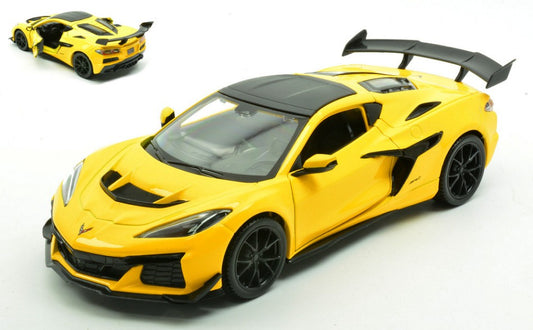 CHEVROLET CORVETTE ZR1 COUPE' 2025 YELLOW 1:24 Scala 1:24 Maisto
