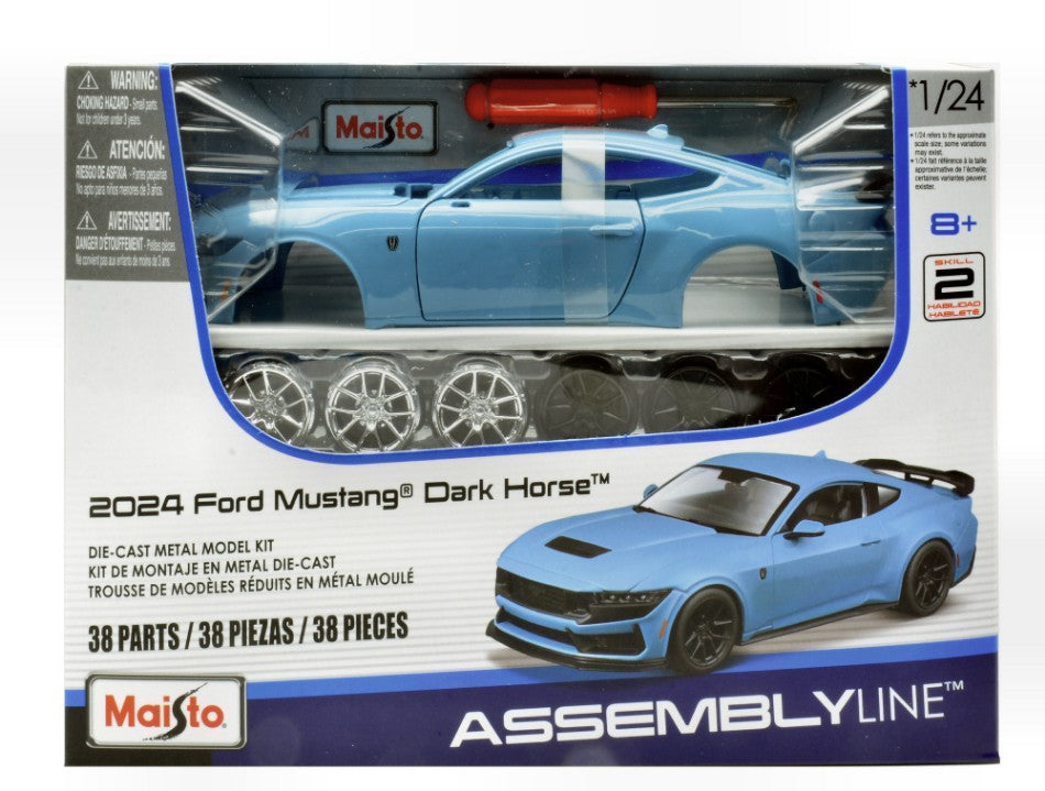 FORD MUSTANG DARKHORSE KIT 1:24 Scala 1:24 Maisto
