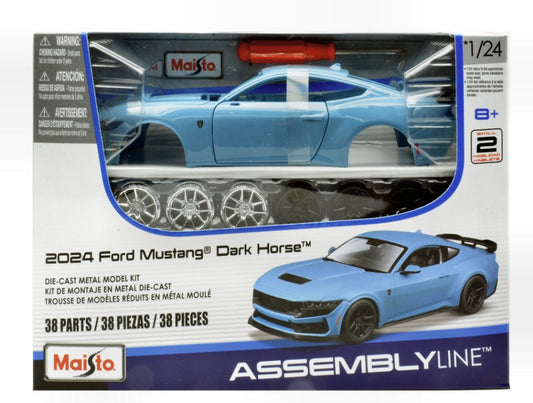 FORD MUSTANG DARKHORSE KIT 1:24 Scala 1:24 Maisto