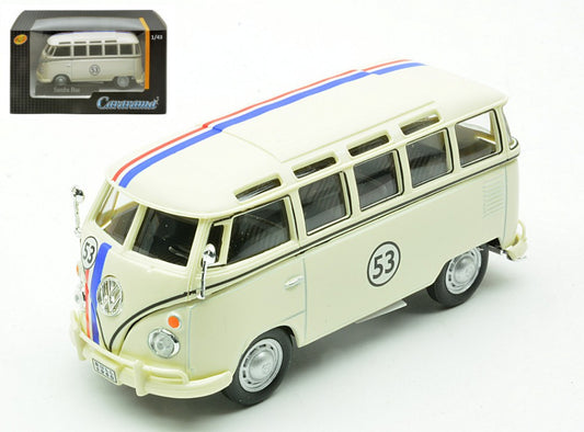 VW SAMBA T1 1950 "HERBIE 53" 1:43 Scala 1:43 Cararama