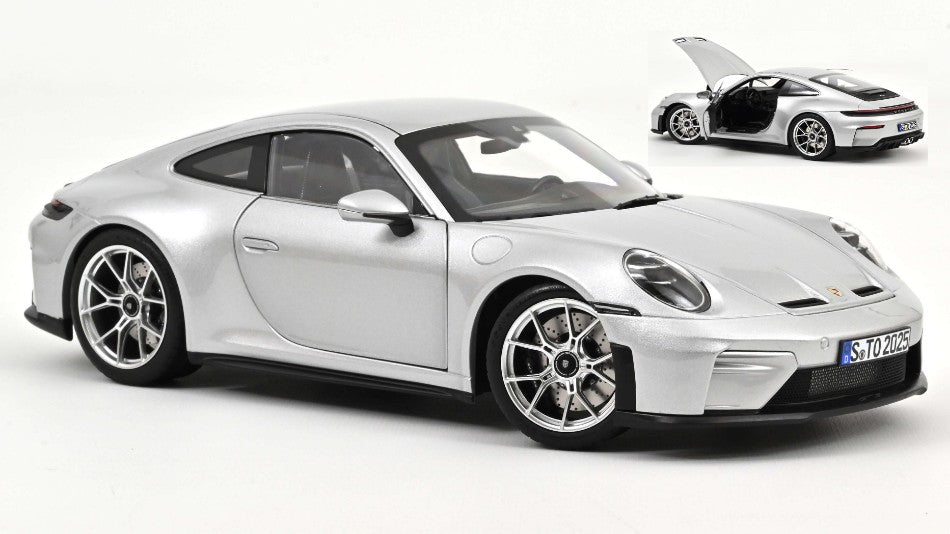 PORSCHE 911 GT3 W/TOURING PACK 2025 GT SILVERMETALLIC 1:18 Scala 1:18 Norev