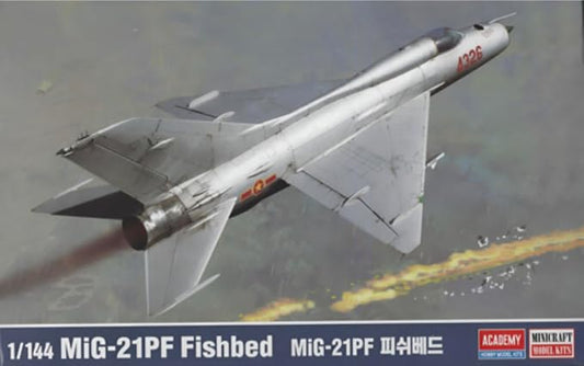 MIG-21PF FISHBED KIT 1:144 Scale Varie Academy
