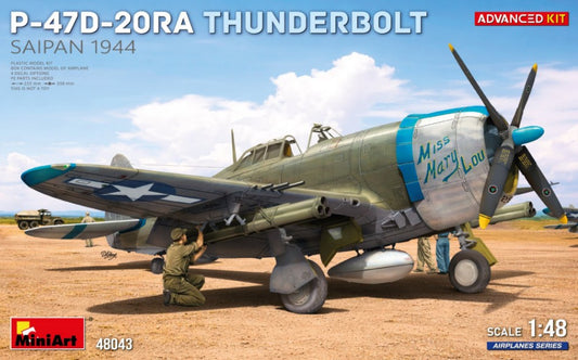 P-47D-20RA THUNDERBOLT SAIPAN 1944 ADVANCED KIT 1:48 Scala 1:48 Miniart