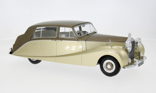 ROLLS ROYCE SILVER WRAITH EMPRESS BY HOOPER 1956 BROWN/GOLD 1:18 Scala 1:18 ModelCarGroup