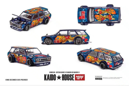 DATSUN 510 WAGON KOI V1 1969 1:64 Scala 1:64 Mini GT