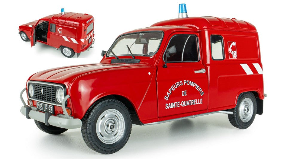 RENAULT 4LF4 POMPIER RED 1976 1:18 Scala 1:18 Solido