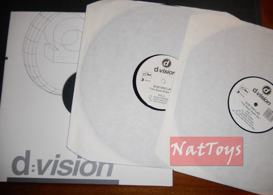 12" 33 Bob Sinclair THE BEAT GOES ON (Italie DVDM 345) - Double EP promo NM/NM/NM
