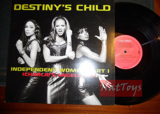 12" 33 Destiny's Child INDEPENDENT WOMEN 2000 NM/NM bande originale CHARLIE'S ANGELS