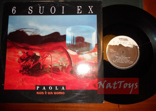 12" 33 TOURS 6 Son Ex PAOLA N'EST PAS UN HOMME (Italie 1992, 74321-10125-1) - NM/NM