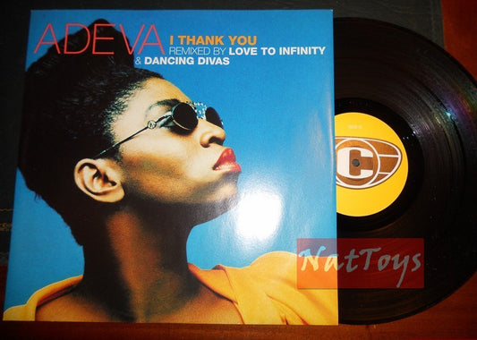 12" 33 RPM Adeva JE VOUS REMERCIE (Royaume-Uni 1996, COOLTEMPO 12COOL318) - NM/NM