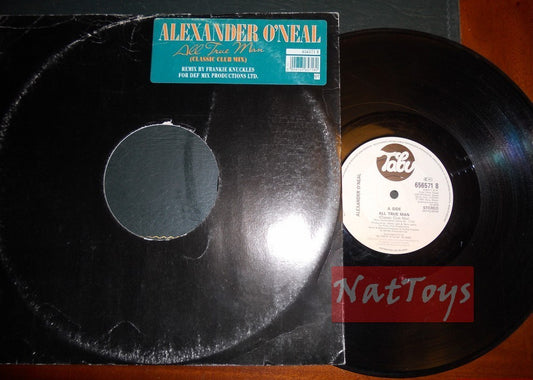 12" 33 SPIN Alexander O'Neal ALL TRUE MAN (Royaume-Uni 1991, TABU 656571 8) - VG/VG