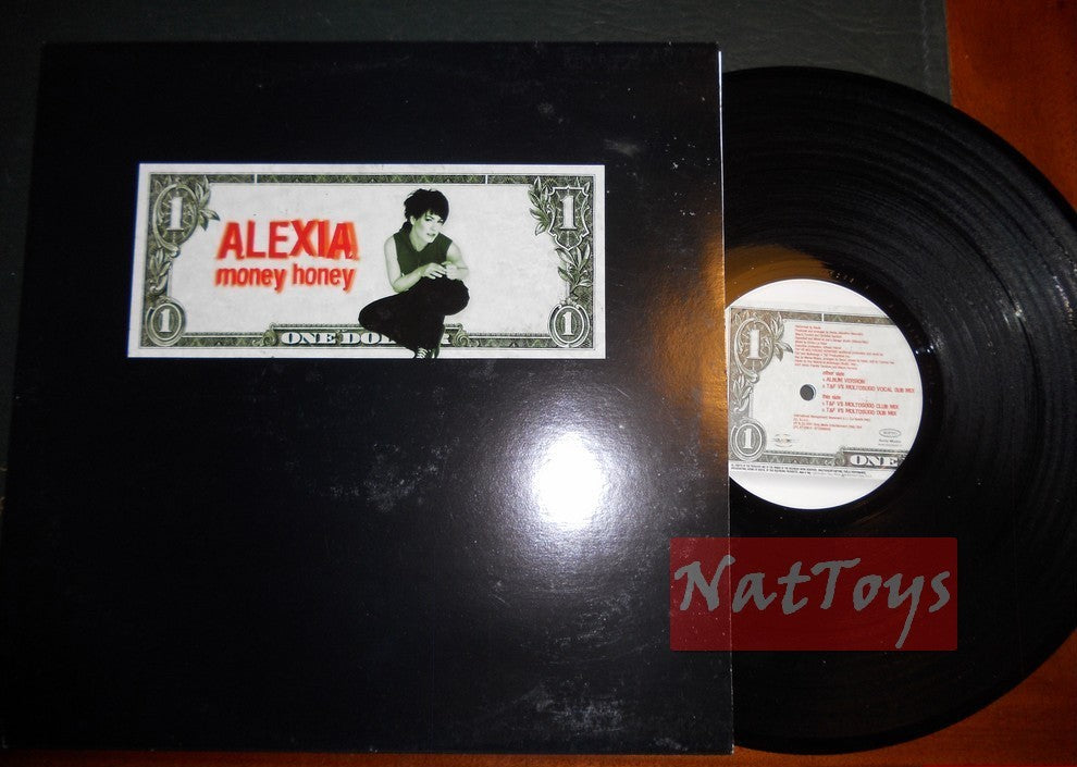 12" 33 TR/MIN Alexia MONEY HONEY (Italie 2001 EPIC/SONY MUSIC EPC 671206 6) EX+/EX+