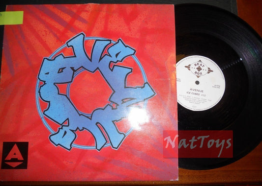 12" 33 RPM Avenue ICE CUBES/HEAVEN OR HELL (Belgique 1991 BEAT BOX BB 016) EX/EX