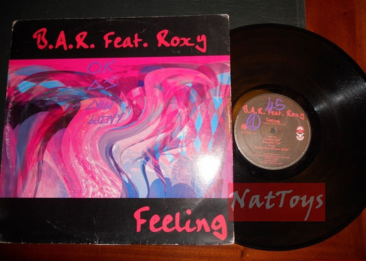 Bar 12" 33 GIRI avec Roxy FEELING (Italie 1995, MTP 024) - VG/VG