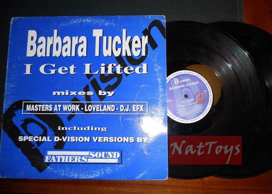 12" 33 RPM Barbara Tucker I GET LIFTED (Italie 1994 DVDM 085) VG/VG/VG double EP