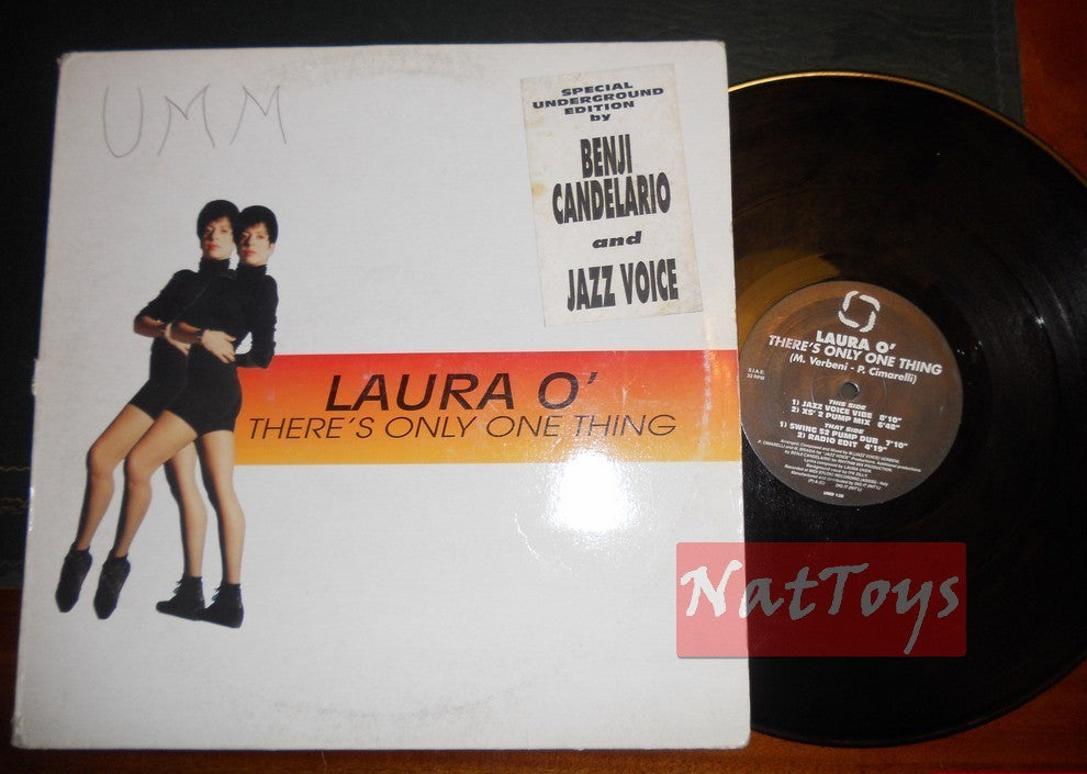 12" 33 TR/MIN Benji Candelario/Laura O' IL N'Y A QU'UNE CHOSE 1994 - VG/VG