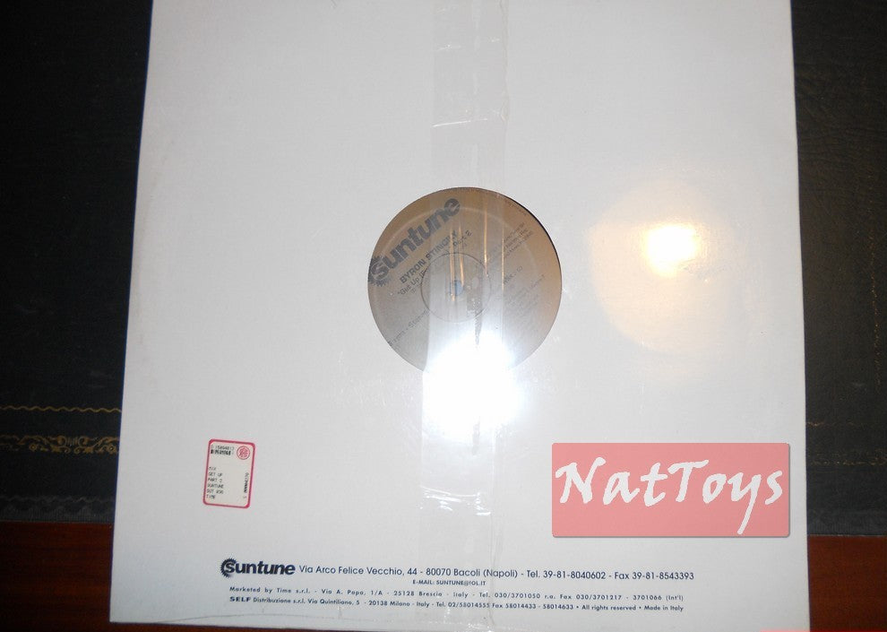 12" 33 RPM Byron Stingily GET UP (EVERYBODY) - PART 2 (Italy 1997, SUT 036) NEW