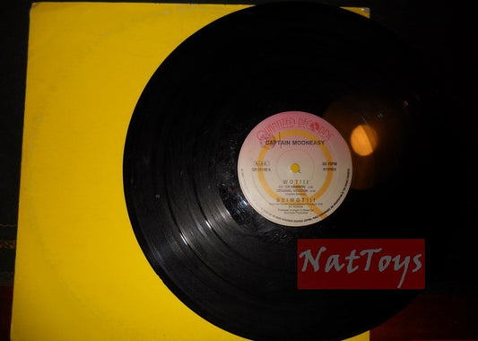 12" 33 TR/MIN Captain Mooneasy WOT!!! (Italie, QUANTIZED RECORDS QR 00190) - VG/VG