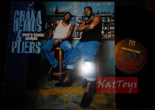 12" 33 RPM Chaka Demus &amp; Pliers EVERY KINDA PEOPLE MURDER STORY/TEASE ME EX/NM