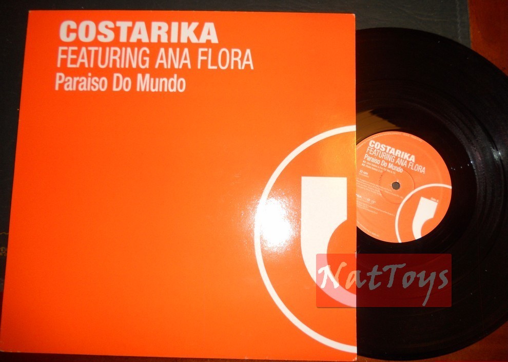 12" 33 LAPS Costarika ft Ana Flora PARAISO DO MUNDO (Italy 2002) - NM/NM