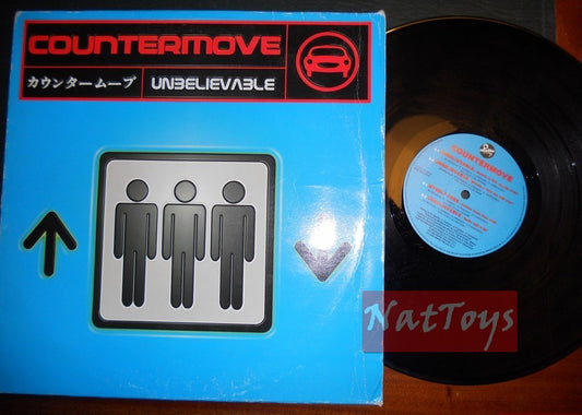 12" 33 RPM Countermove INCROYABLE (Italie 2000 NITELITE RECORDS NL 0200) VG/EX