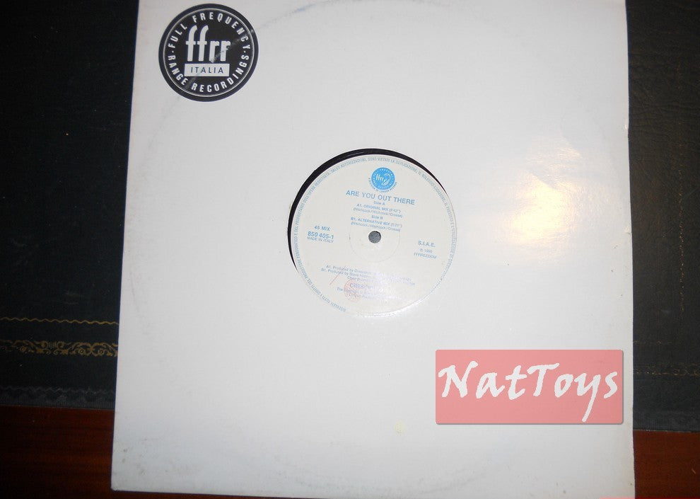 12" 33 GIRI Crescendo ÊTES-VOUS LÀ (Italie 1995 FFRR RECORDS 850 4051) VG/EX