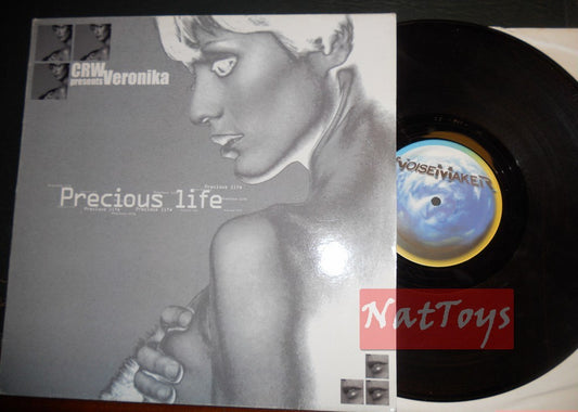 12" 33 tours CRW présente Veronika PRECIOUS LIFE (Italie 2001) - EX/NM