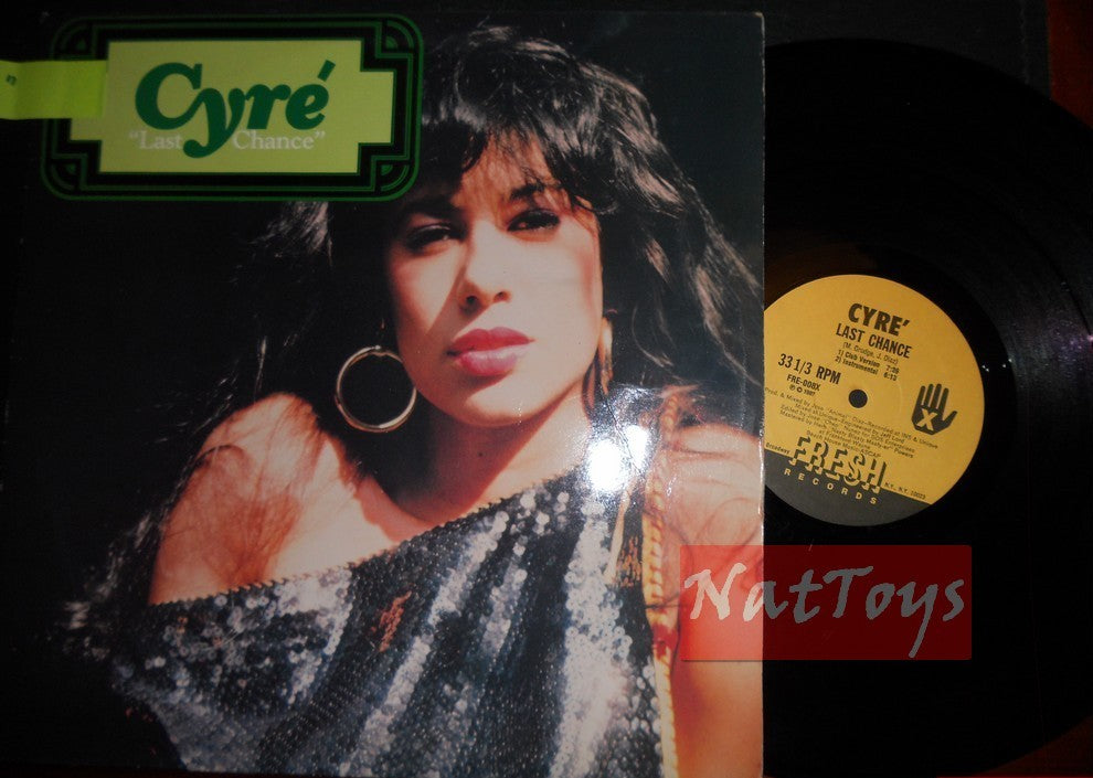 12" 33 TR/MIN Cyr‚ DERNIÈRE CHANCE (USA 1987, FRESH RECORDS FRE-008X) - EX/EX
