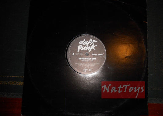 12" 33 TR/MIN Daft Punk REVOLUTION 909 France 1997 VISA VIERGE 008228 EX/EX promo