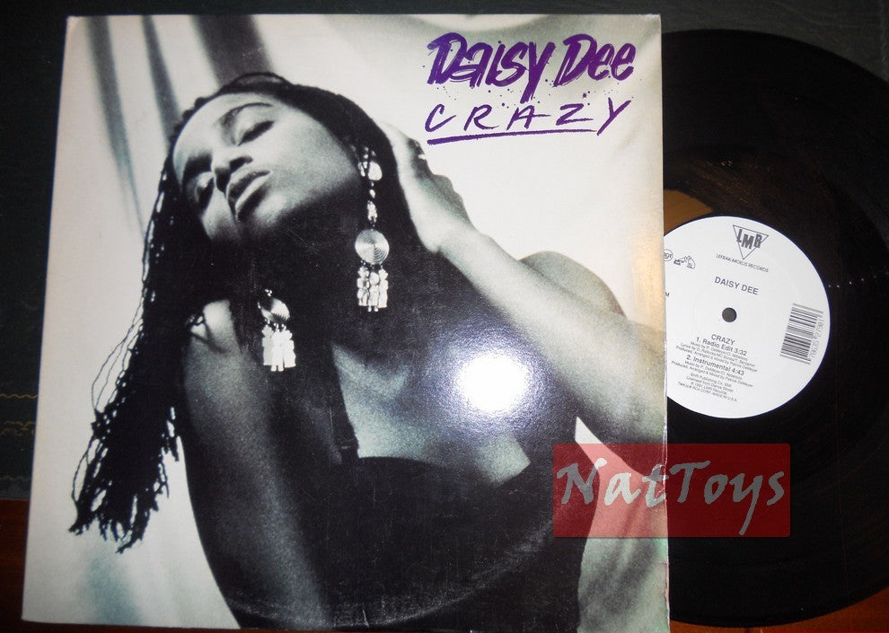 12" 33 TR/MIN Daisy Dee CRAZY (États-Unis 1991 LEFREAK-MOELIS RECORDS 2790-1-RD) EX/EX