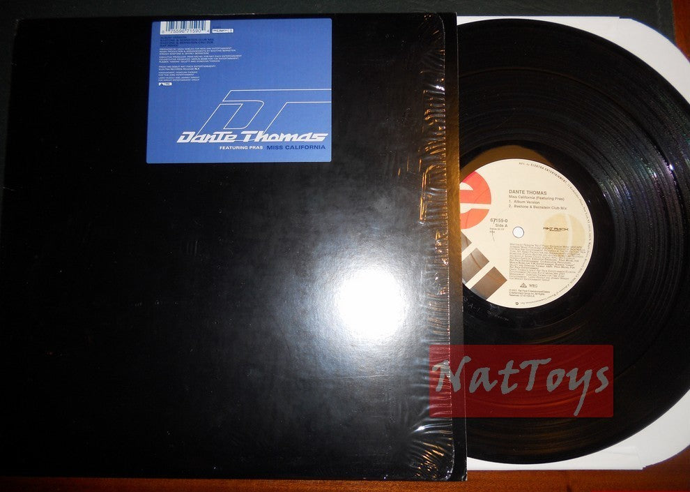 12" 33 tours Dante Thomas avec Pras MISS CALIFORNIA (USA 2001) - NM/NM