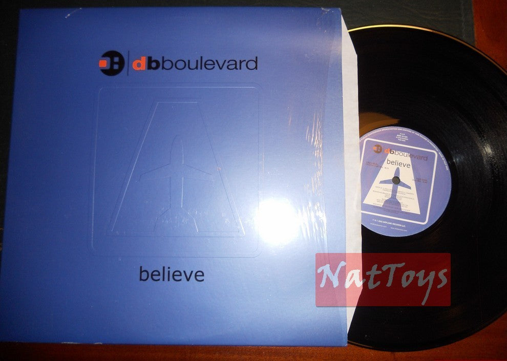 12" 33 RPM dbBoulevard BELIEVE (Italie 2002, AVION ! ARP 21101) - NM/NM