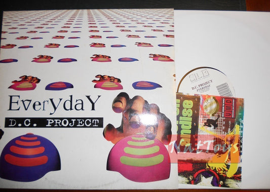 12" 33 GIRI DC Project EVERYDAY (Italie 1997, SLF 109) - EX/NM + livret