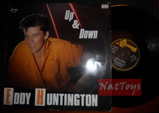 12" 33 TR/MIN Eddy Huntington UP &amp; DOWN Italie 1987 ESQUIRE RECORDS SQ 87506 VG/VG