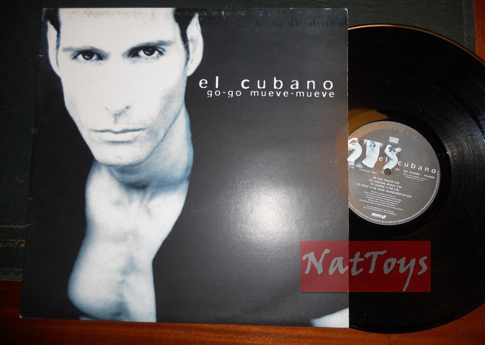 12" 33 TR/MIN El Cubano GO-GO MUEVE-MUEVE (Italie, MWC RECORDS MWC 050) - EX/EX