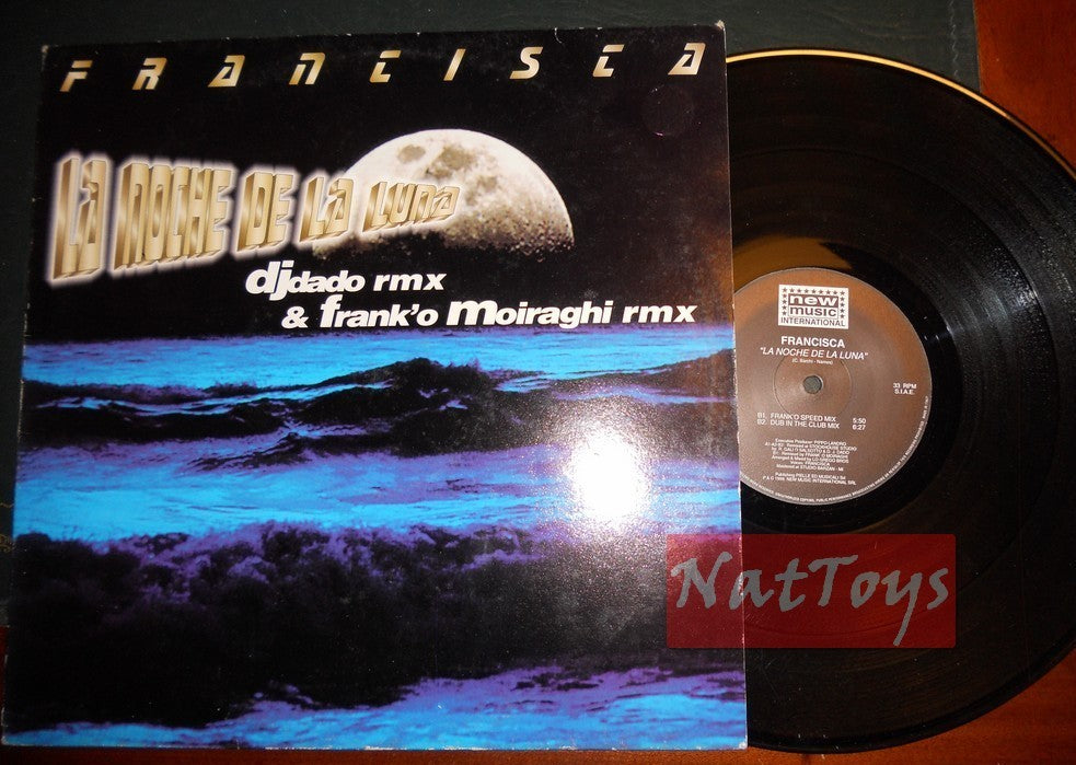 12" 33 Tours Francisca LA NOCHE DE LA LUNA (Italie 1998, NMX 1800) - EX/EX