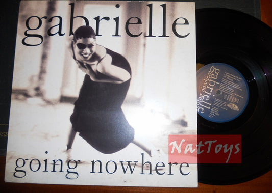 12" 33 TR/MIN Gabrielle GOING NOWHERE (Royaume-Uni 1993, GO-BEAT GODX 106) - NM/NM
