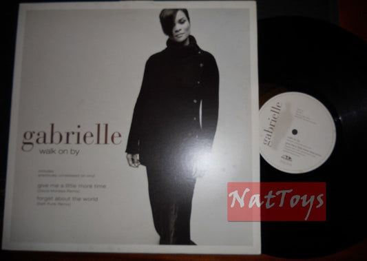 12" 33 TR/MIN Gabrielle WALK ON BY (Royaume-Uni 1996, GO-BEAT GODX 159) - NM/NM