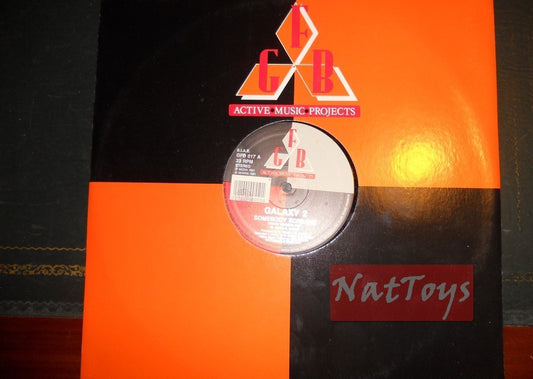 12" 33 TR/MIN Galaxy 2 SOMEBODY SHREAMS (Italie 1991, GFB RECORDS GFB 017) - EX/EX